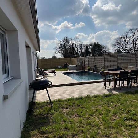 Aux Portes De Bordeaux Maison Cocooning Avec Piscine Ambares-et-Lagrave Exterior foto